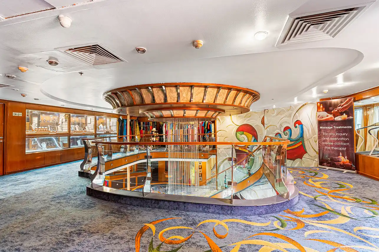 Lobby of the MS Mojito Nile Cruise Nile cruise
